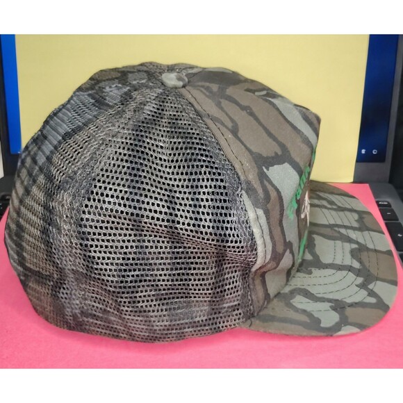 Vintage Frank J Upchurch Hat Cap Snap Back Camouflage Mesh Trucker Duck Mens 80s - Picture 16 of 16